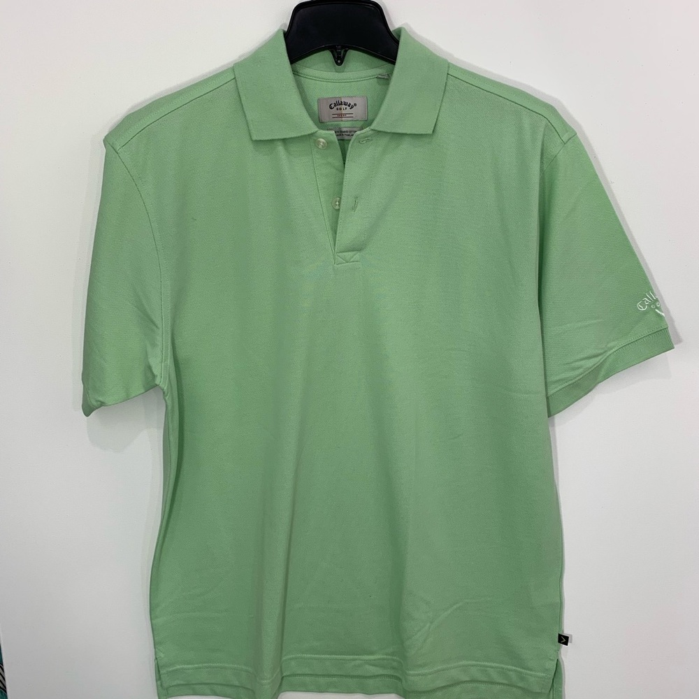 Callaway  Golf S light green polo